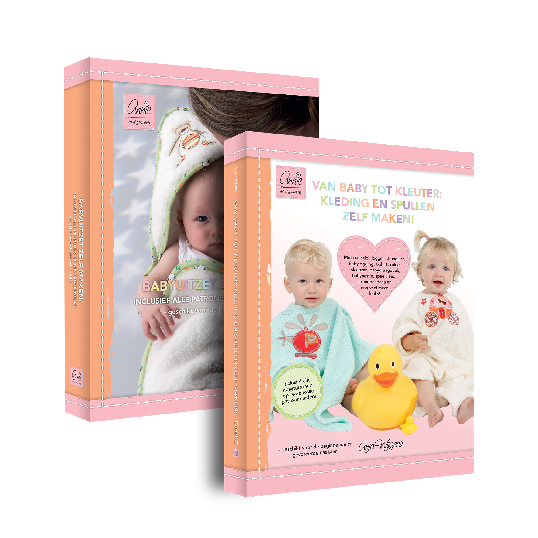 I en II Voordeel Bundel - Hardcover Baby uitzet en Van baby tot kleuter