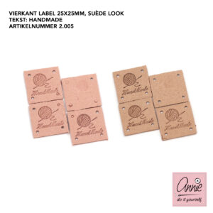 Label vierkant - 2.005