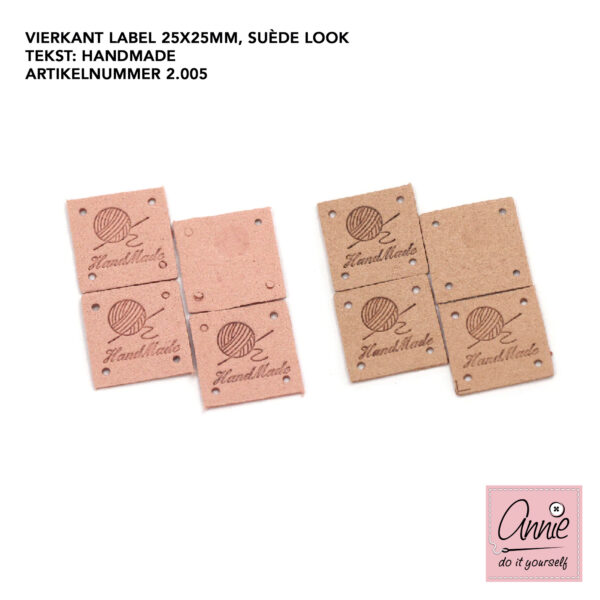 Label vierkant - 2.005