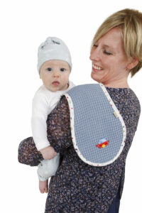Spuugdoek voor over de schouder, patroon nr. 24