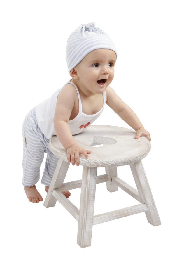 Muts met dubbele knoop, patroon nr. 43